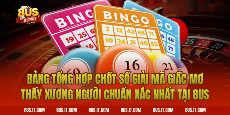 Bảng Tổng Hợp Chốt Số Giải Mã Giấc Mơ Thấy Xương Người Chuẩn Xác Nhất Tại 8US