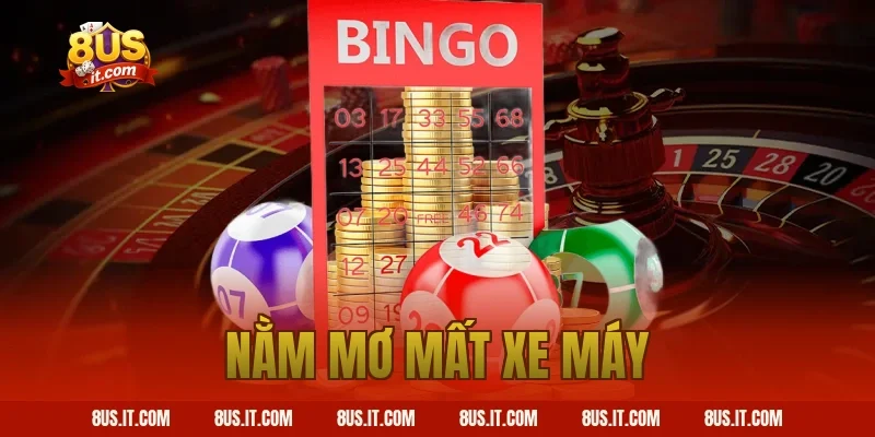 nằm mơ mất xe máy