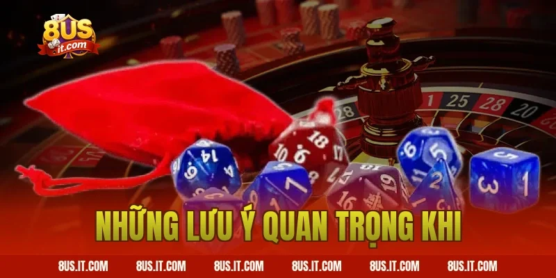 Những lưu ý quan trọng khi
