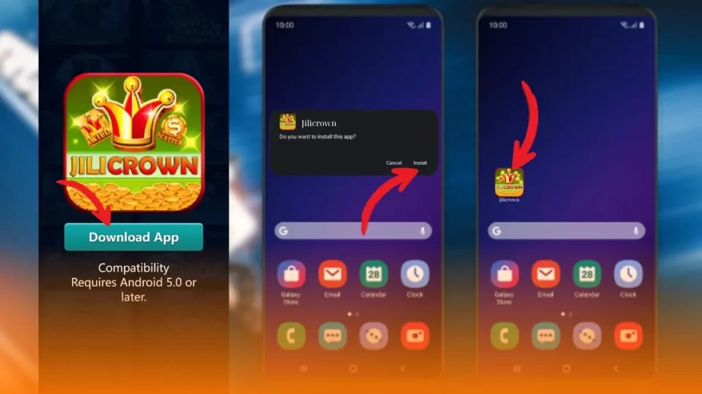 Jilicrown Casino Install App Androi